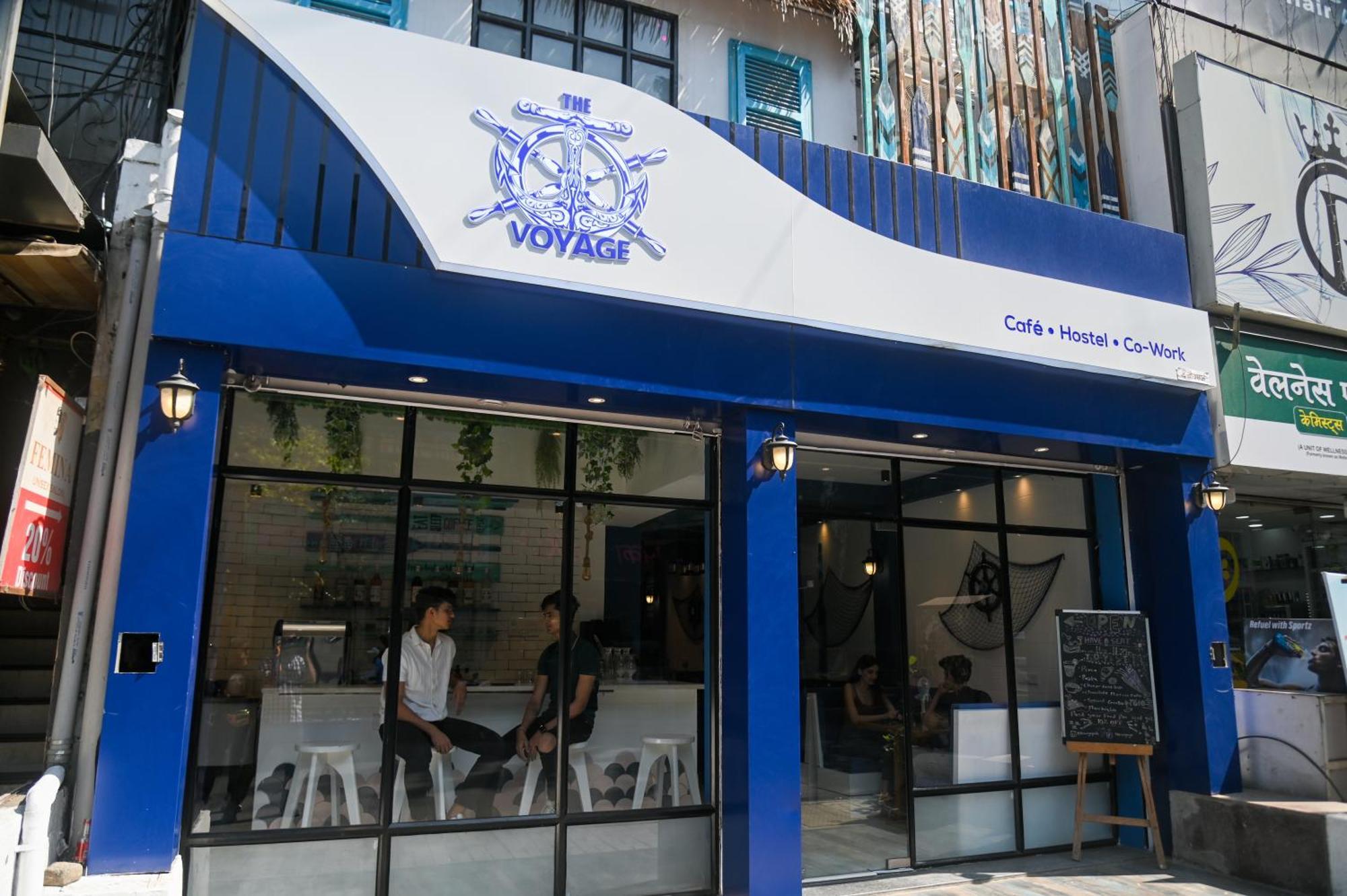 The Voyage - Cafe Hostel Cowork Pune Exterior photo